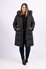 Immagine di CURVY GIRL QUILTED HOODED JACKET WITH FUR